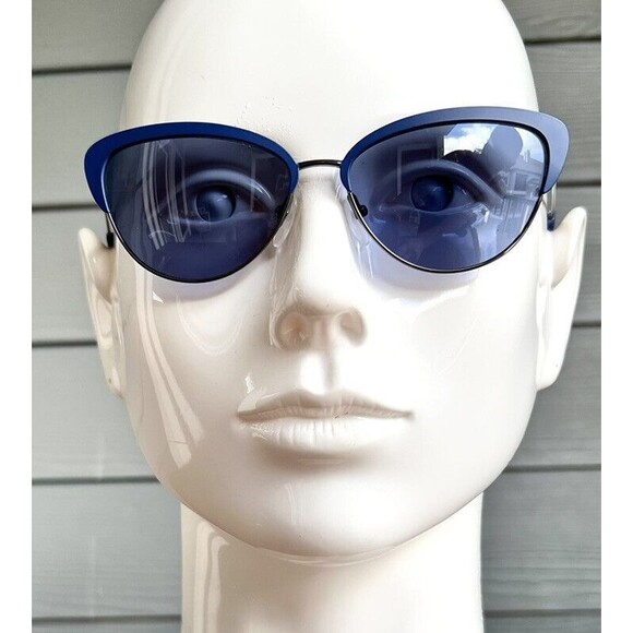 NIne West Cat Eye Sunglasses NW127s-420 Blue Frame 135-56-15 main image 7